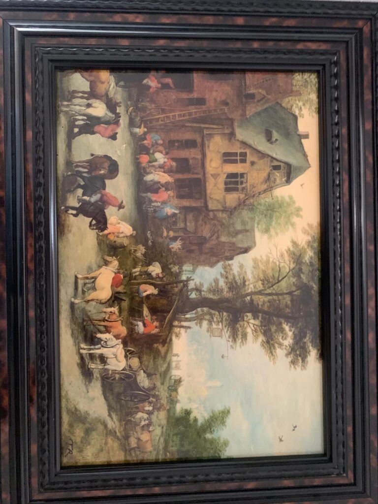 Portraits de famille et tableaux anciens